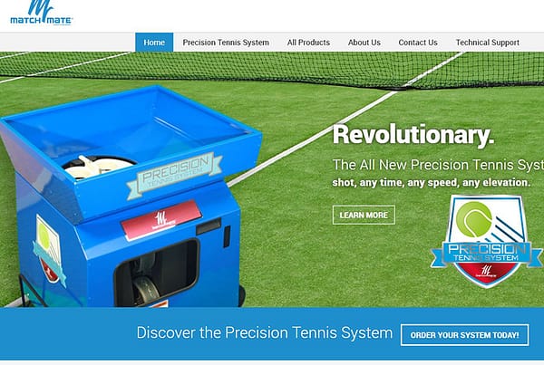 Match Mate Tennis - Tennis Accessories Website