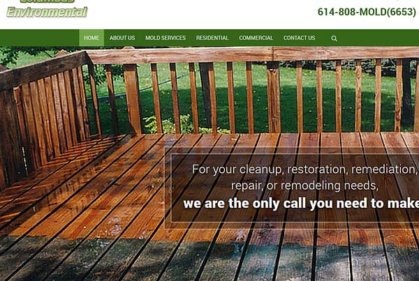 Columbus Environmental Business Website