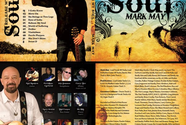 Mark May CD Cover & Liner Design