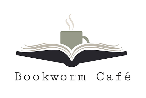 Bookworm Cafe Logo Design - Robintek Columbus Ohio Marketing