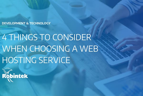 Choosing a Web Hosting Service Columbus Ohio - Robintek