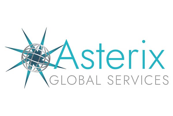 Asterix Global Services Logo Design