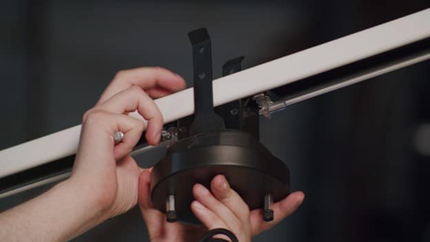 Detail of BusSTRUT Product during video shoot with Actuality Media