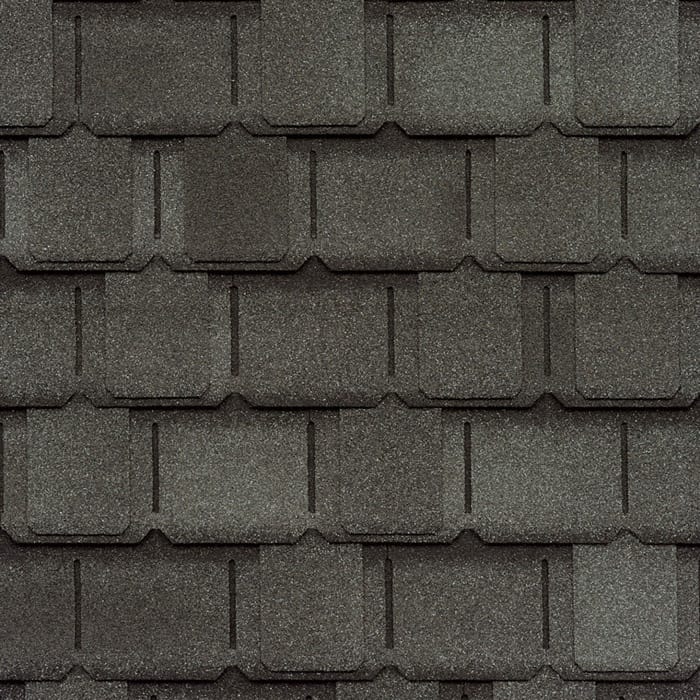 GAF's Camelot II Antique Slate shingle swatch