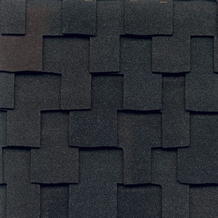 GAF's Grand Canyon Black Oak shingle swatch