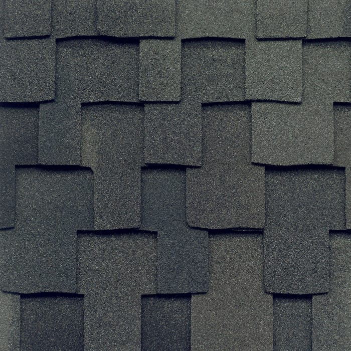 GAF's Grand Canyon Stormcloud Gray shingle swatch