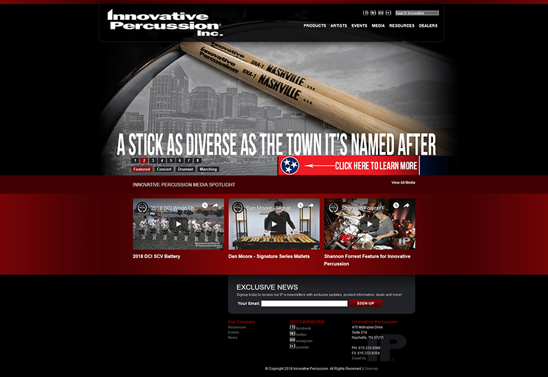 Innovative Percussion