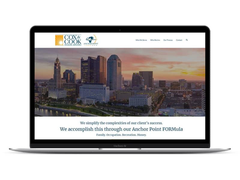 Cox & Cook Website Design - Robintek - Web Design Ohio