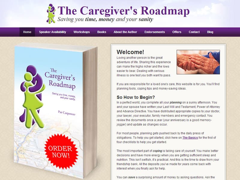 The Caregiver's Roadmap - Book Website