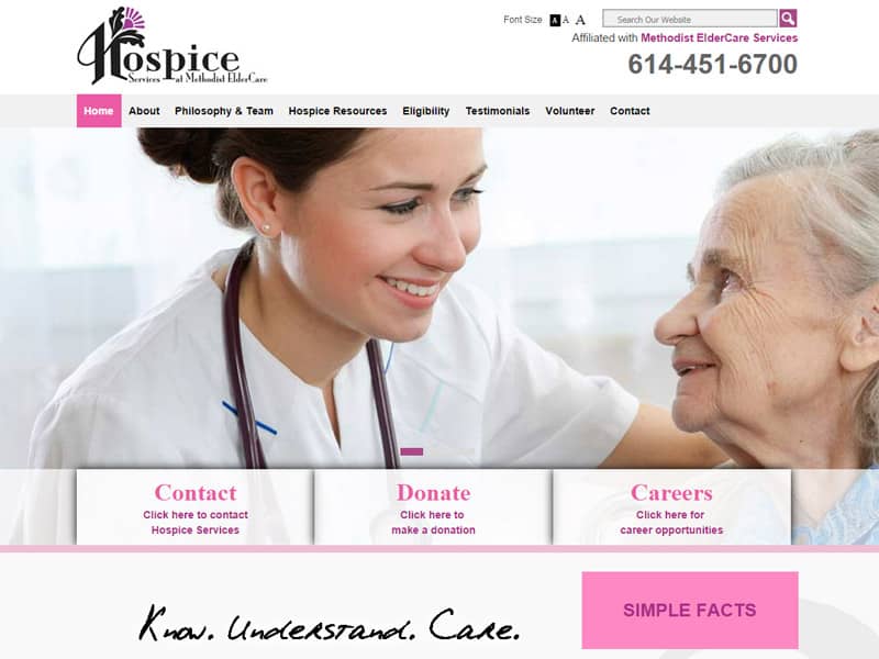 Hospice Care - Retirement Community Website