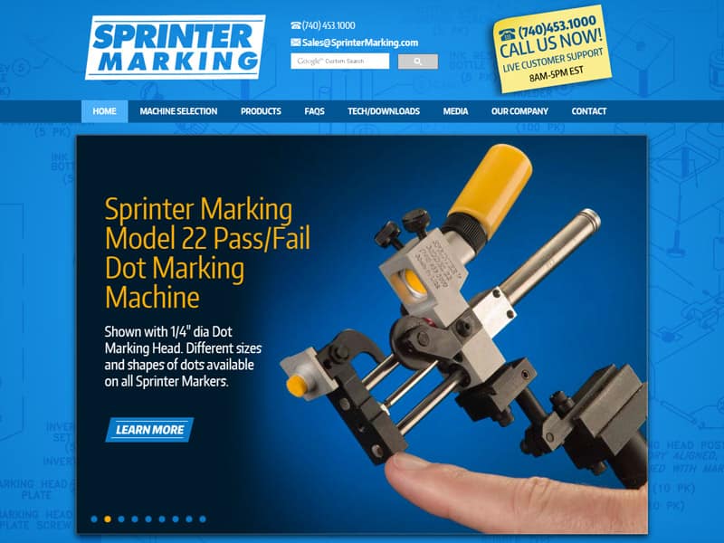 Sprinter Marking - Manufacturing and Technology Website