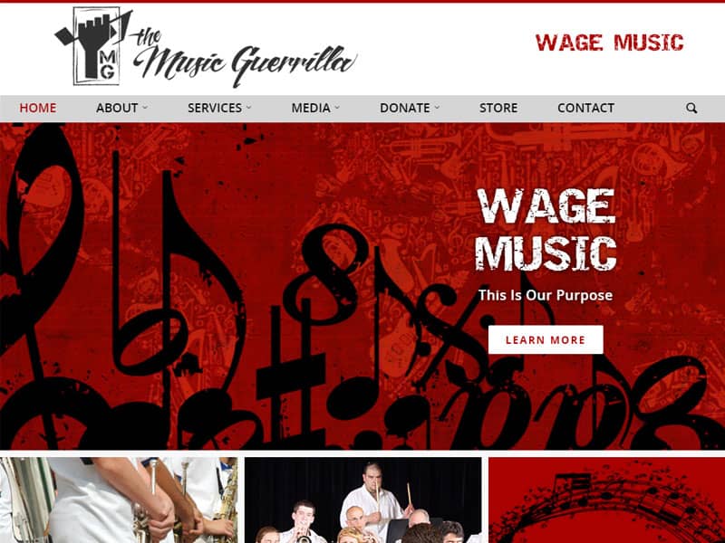 The Music Guerrilla - Music Website