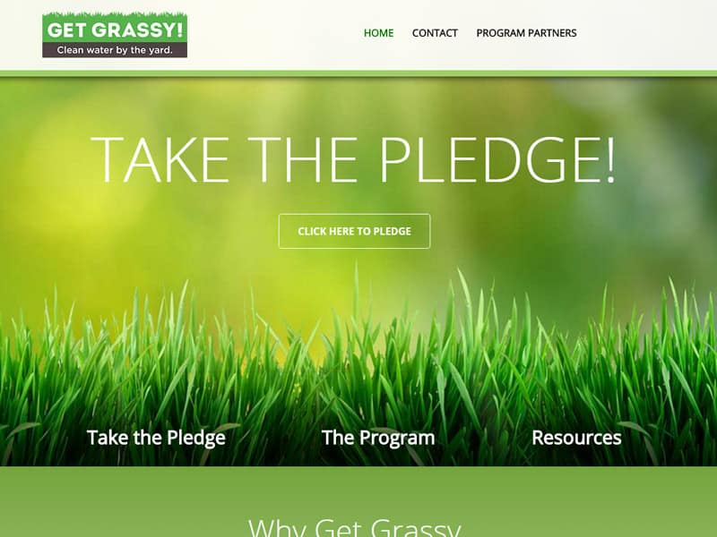 Get Grassy - Environmental Website