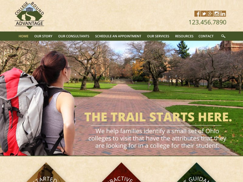 College Bound Advantage - Education Website