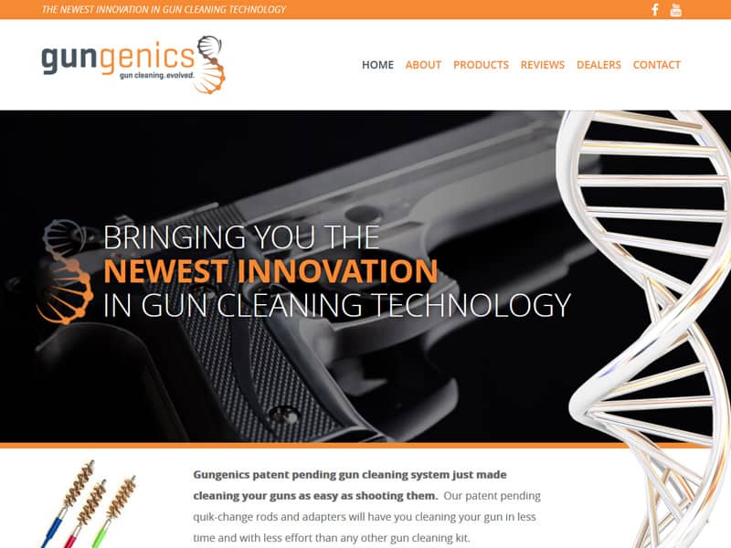 Gungenics - Gun Technology Website