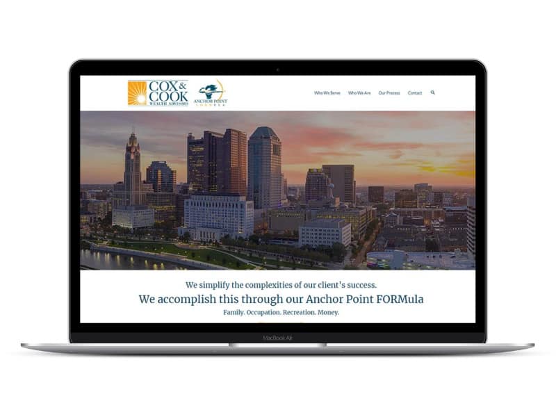 Cox & Cook Website Design - Robintek - Web Design Ohio