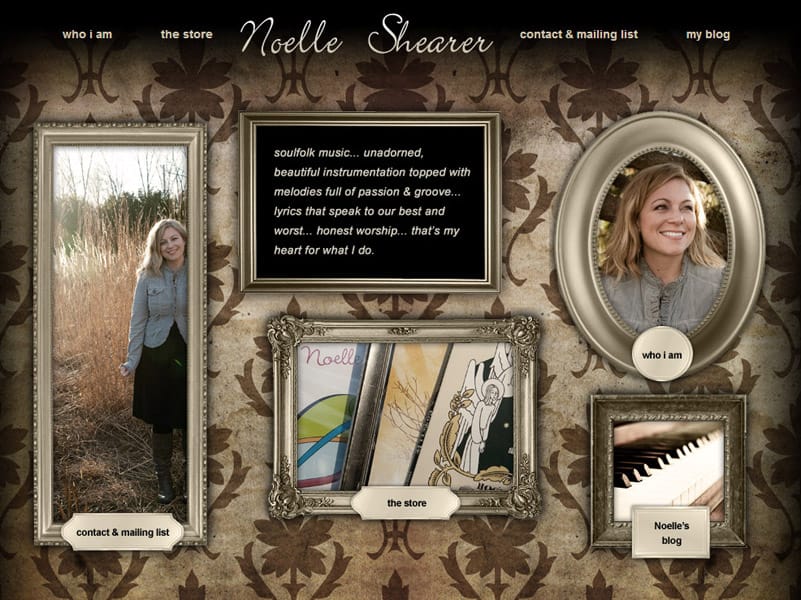 Noelle Shearer - Musician Website