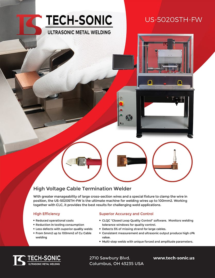 TECH-SONIC Brochure Design Columbus Ohio Robintek