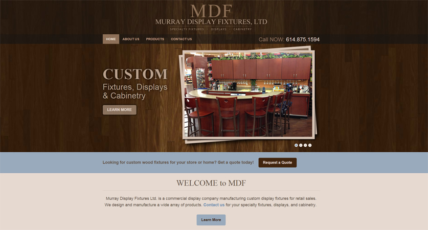 MDF Home page