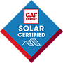 GAF Solar Certified Diamond Badge