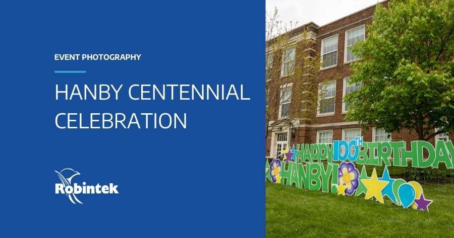 Hanby Centennial Celebration blog header