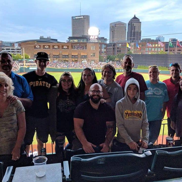 Muth Team Photo at Columbus Clippers